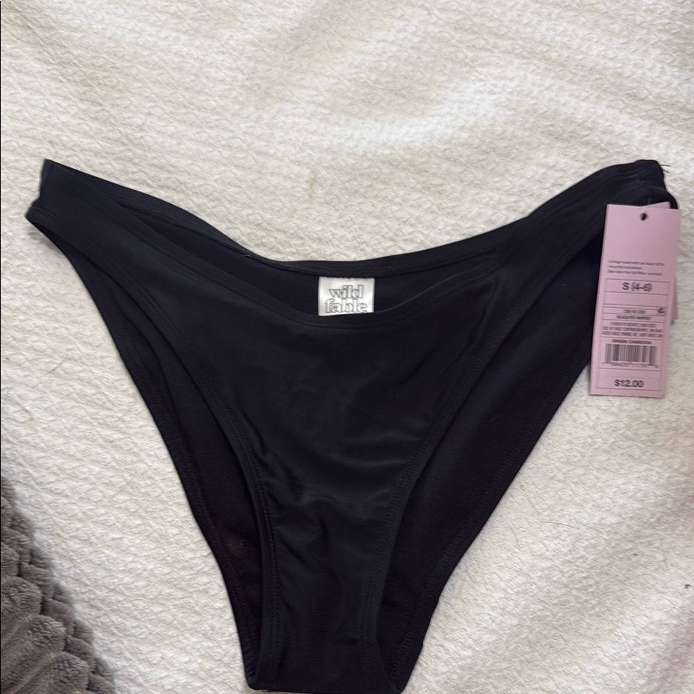 Wild Fable Black Bikini Bottom